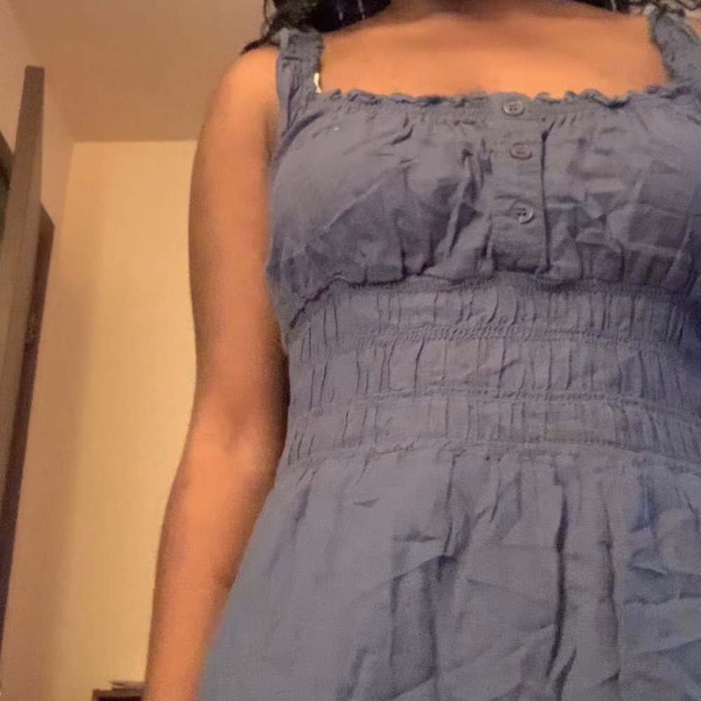 Blue sundress